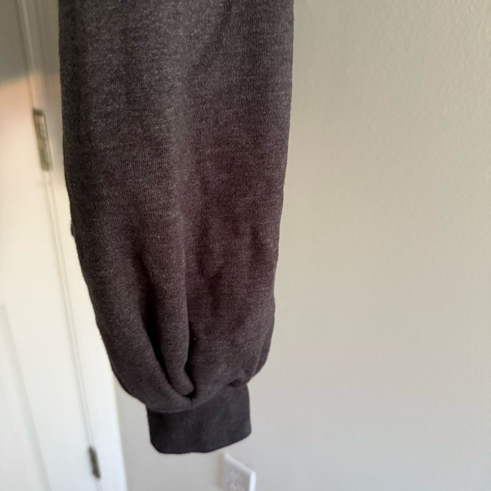 Universal Thread Black Oversized Puff Sleeve Hoodie - Picture 2 of 4